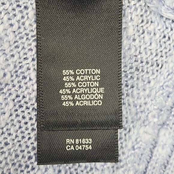 Kenneth Cole Womens Cardigan Open Front Sweater Sze M Light Lavender Purple - Picture 6 of 7